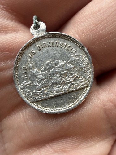 Pilgermedaille anhänger rund - pilgermedaille,