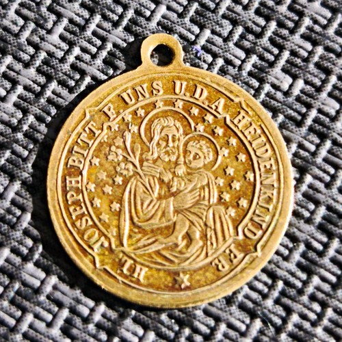 Pilgermedaille anhänger rund - pilgermedaille,